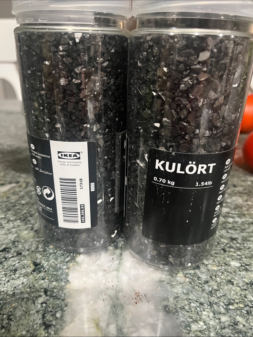 IKEA KULÖRT Black Decorative Gravel